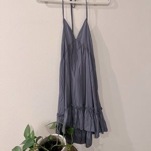 Light weight, slate, bluish, gray, dress